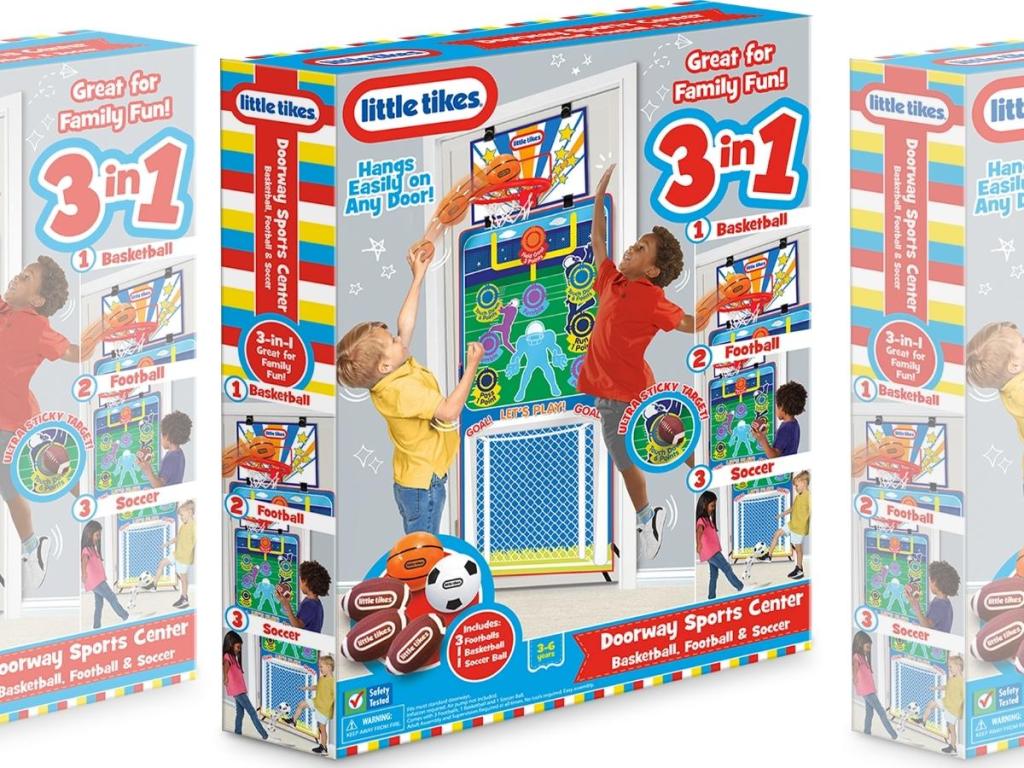 little tikes doorway 3-in-1 sports center