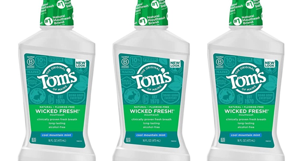 Tom's Mouthwash 3 bottles