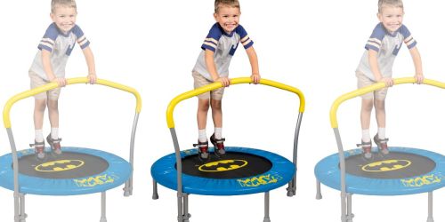 My First Trampolines from $39 Shipped on Walmart.online (Regularly $75) | Batman or Wonder Woman Designs