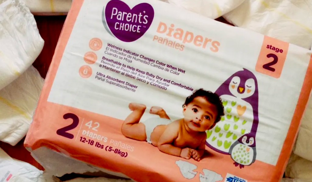 parent's choice size 2 diapers package