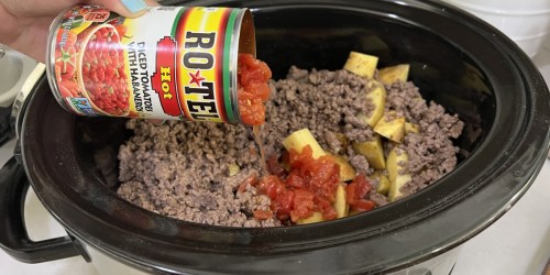 Crockpot Cowboy Casserole Made w/ Pantry Staples (Easy onlinefort Food Recipe!)