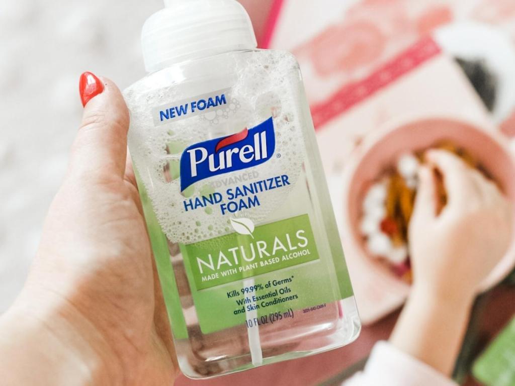 Purell Advanced Hand Sanitizer Naturals Foam