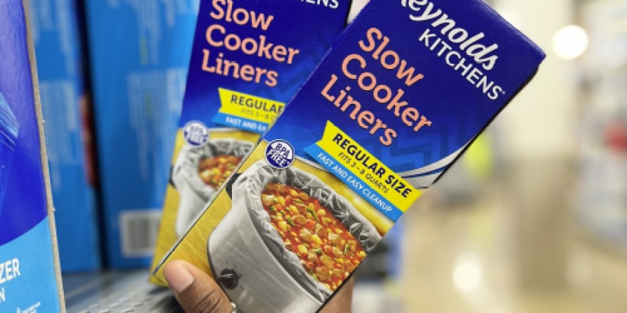 Reynolds Slow Cooker Liners 6-Count Only $2.96 Shipped on Amazon