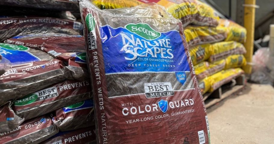 Scotts Mulch Bags Only $2.50 at Lowe’s (100K Purchased Last Week!)