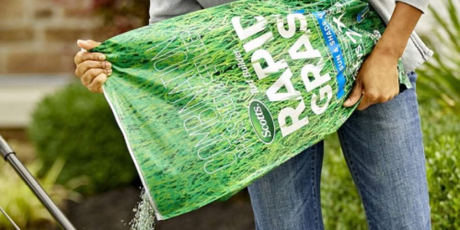 Scotts Turf Builder Rapid Grass Mix 16lb Bag Just $16 on Walmart.online (Reg. $65)