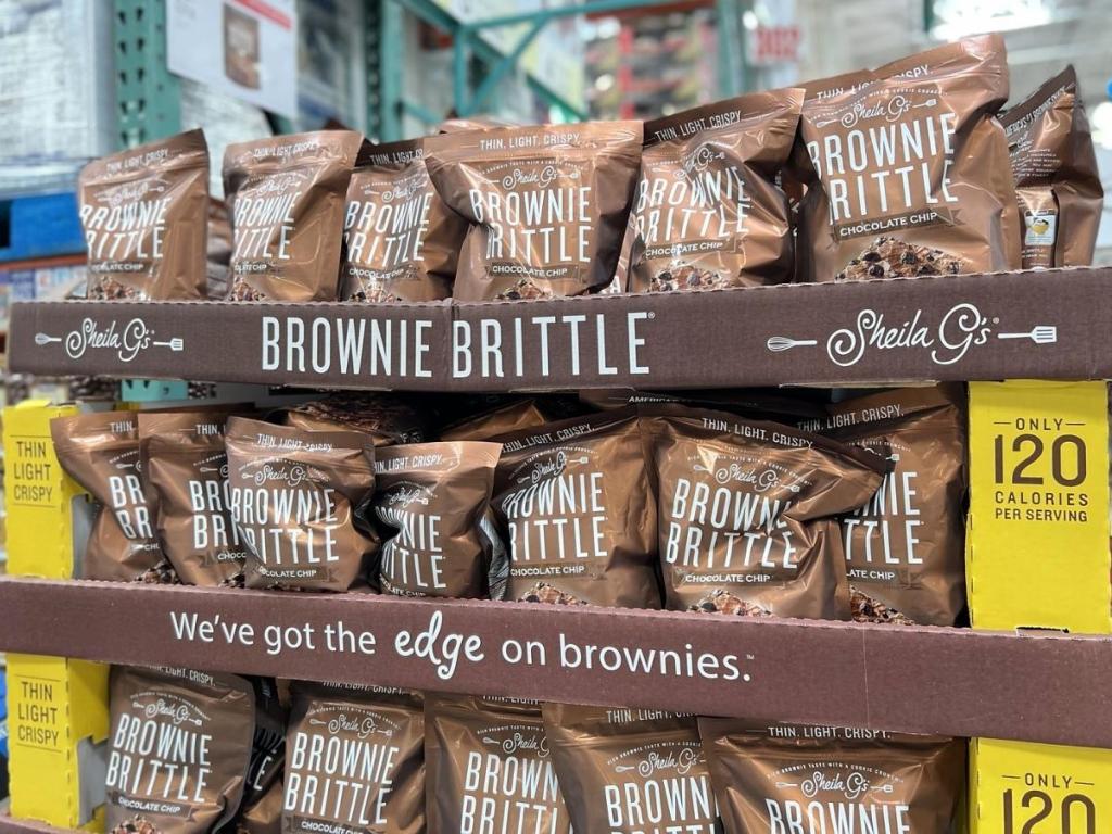 Sheila G's Brownie Brittle 16oz Bags at Costco