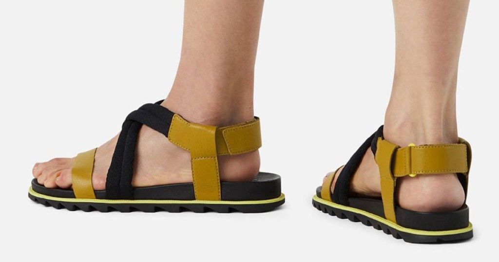 Sorel Gold Sandals