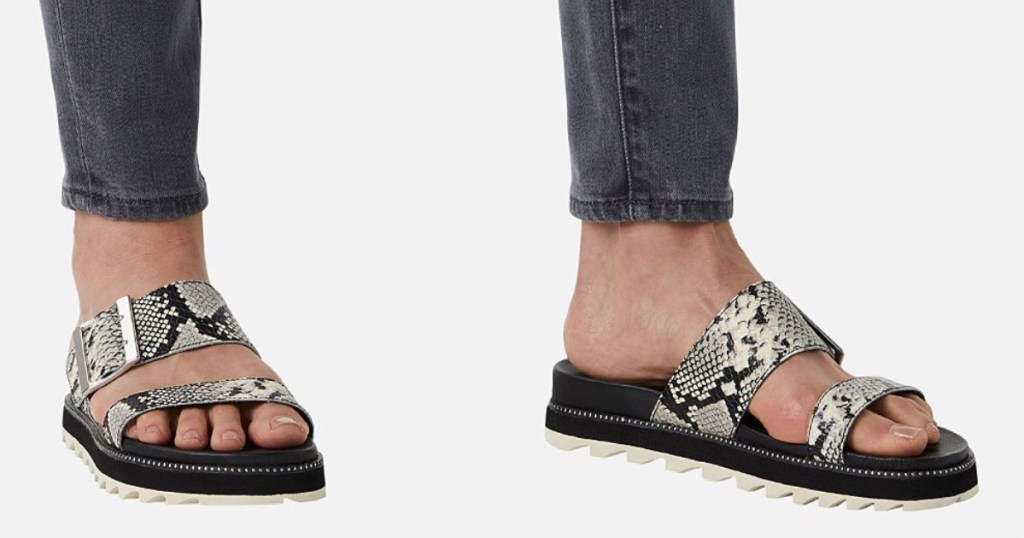 Sorel Snake skin sandals