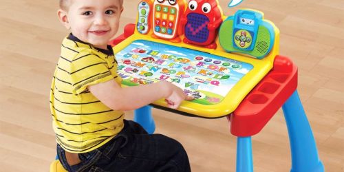 VTech Activity Desk Only $34.91 Shipped on Amazon (Reg. $65) | Includes Easel & Chalkboard