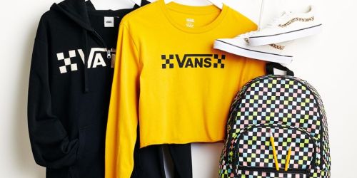 Up to 65% Off Vans Clothing on Kohls.online + Free Shipping for Select Cardholders