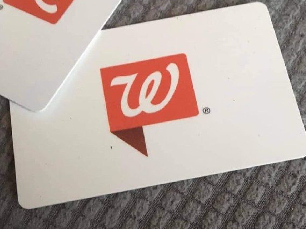 Walgreens gift card