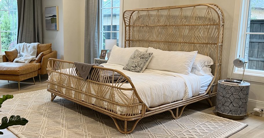 edloe finch rattan bed frame