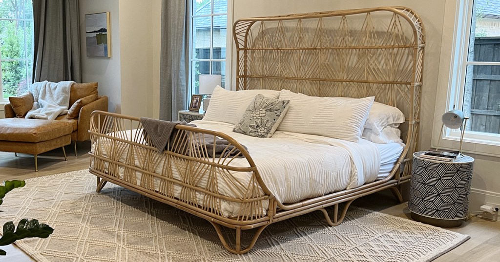 edloe finch rattan bed frame