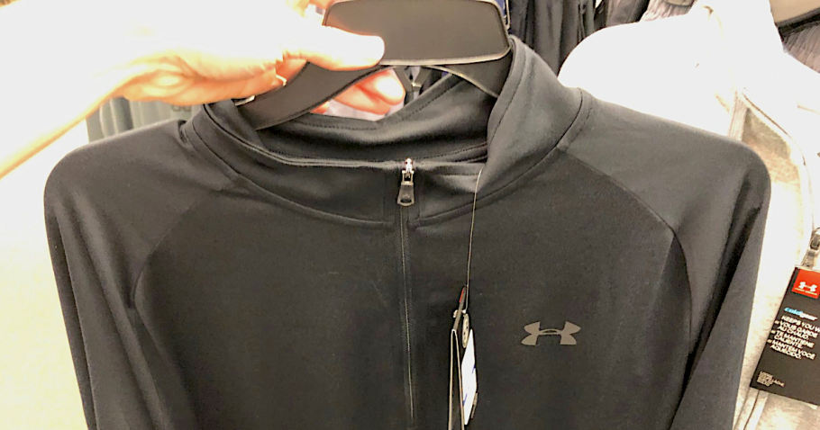 Stackable Under Armour Promo Codes = Zip Pullovers UNDER $15 Shipped!