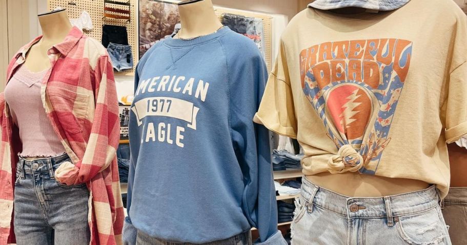 Up to 65% Off American Eagle Clothing | Styles from $5