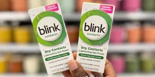 TWO Blink Contacts Eye Drops Just $1.79 on Walgreens.online (Regularly $16)