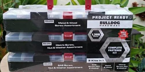 Bulldog Hardware Fasteners 1,300-Piece 3-in-1 Set Only $19.98 on Lowes.online (Regularly $40)