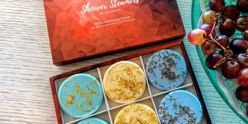 Aromatherapy Shower Steamers 6-Pack from $10 Shipped for Amazon Prime Members (Regularly $23)