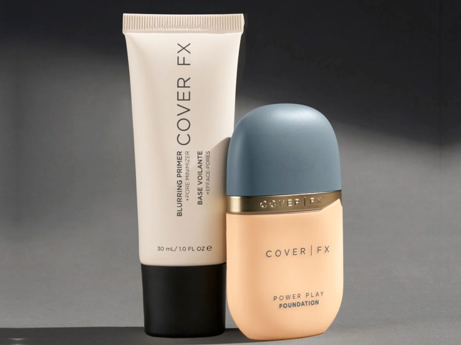 Cover FX primer and foundation