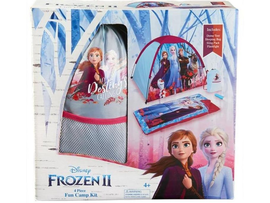 Disney Frozen II Kids 4-Piece Camping Set 