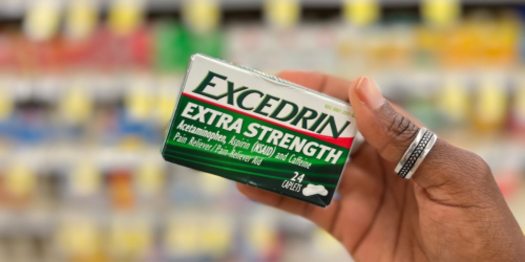 Excedrin Extra Strength Caplets 24-Count Only $1.99 on Walgreens.online