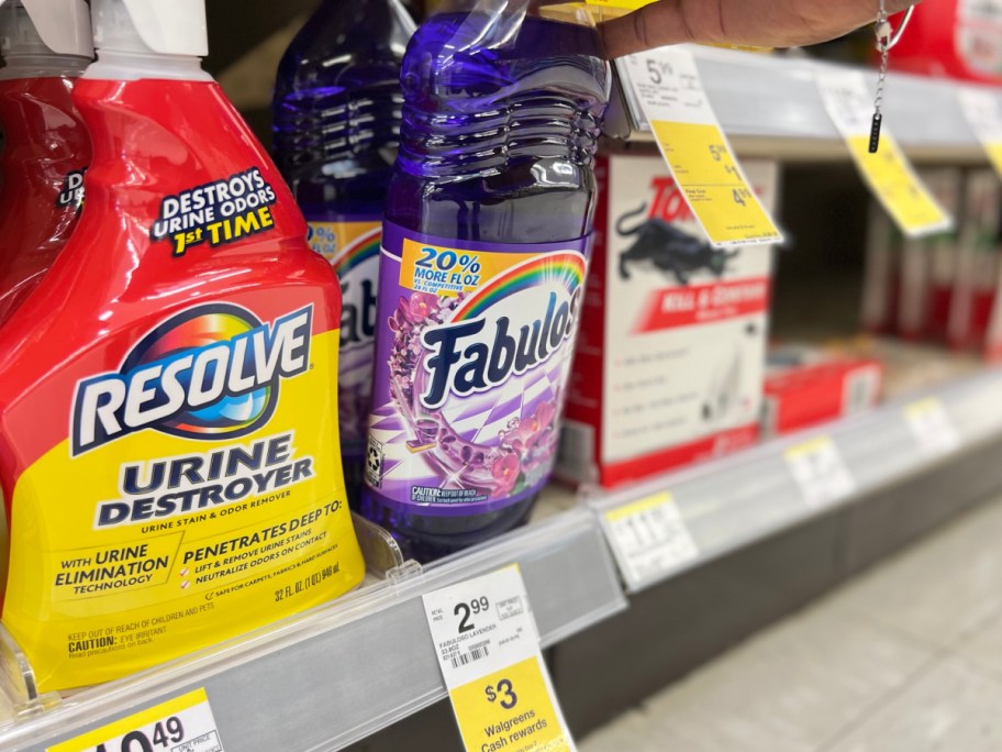 A bottle of Fabuloso All Purpose cleaner which is involved in a class action settlement