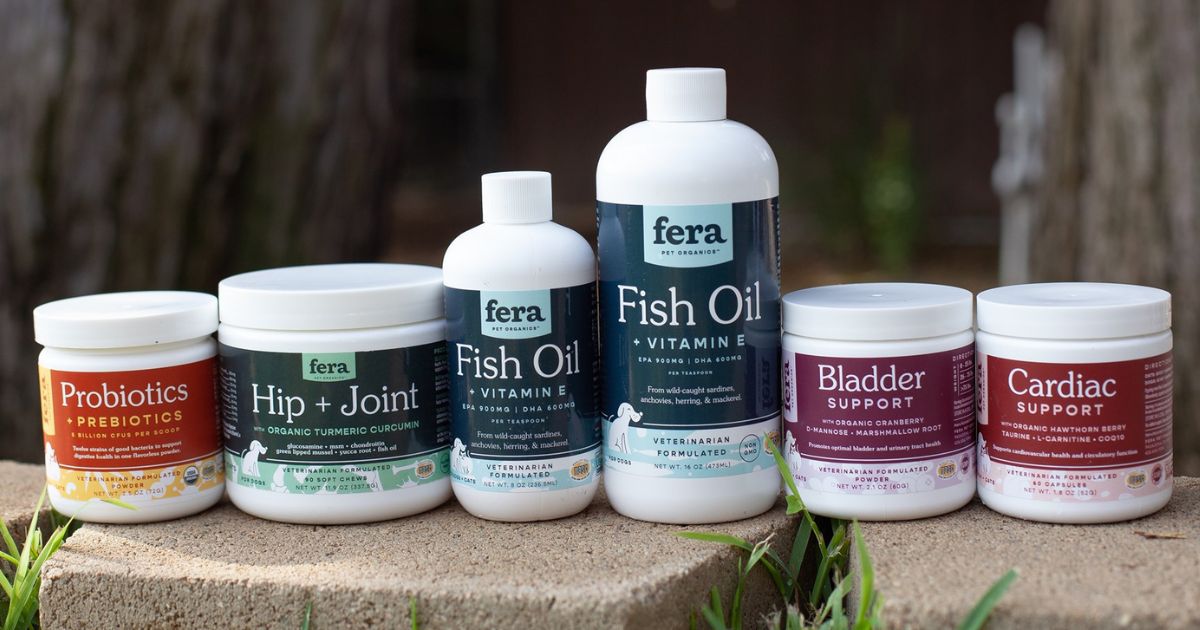 Fera Pet Organics supplements