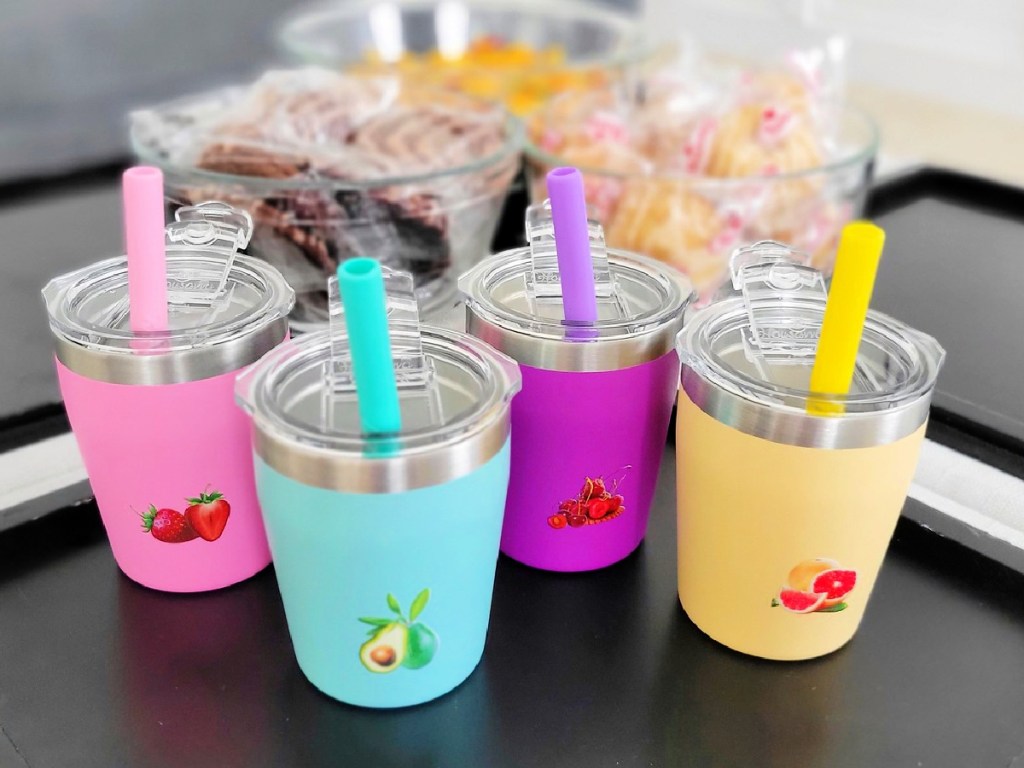 Housavvy Toddler Stainless Steel Cups