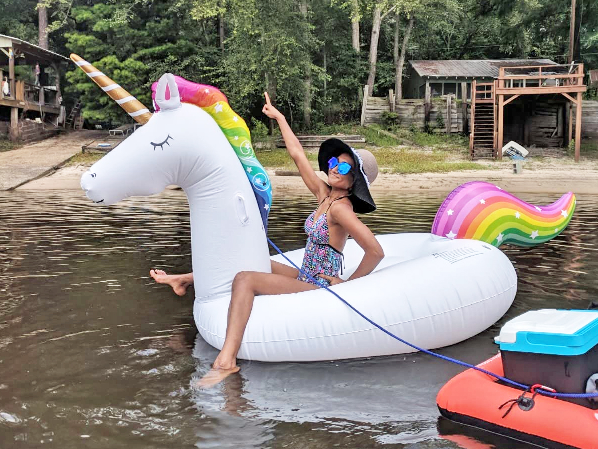 Giant Inflatable Unicorn Pool Float $16.49 Shipped for Amazon Prime Members (Fits 2 Adults or 3 Kids!)