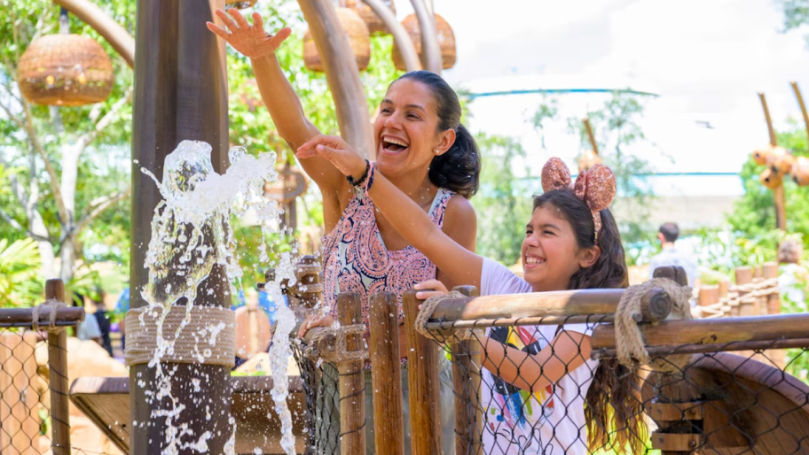Journey of Water exhibit at Disney World is one place to go if you want to know one way how to stay cool at Disney World
