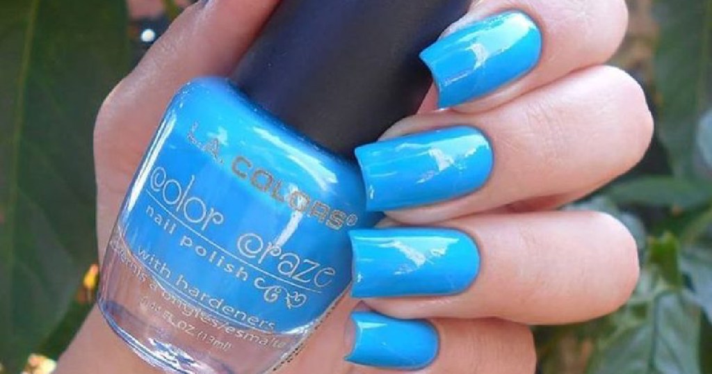 L.A. Colors Craze Nail Polish in Aquatic