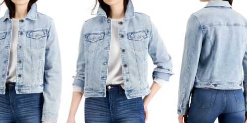 Women’s Denim Jackets from $19.80 on Macys.online (Regularly $50)