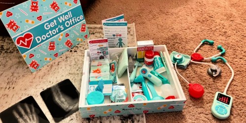 Melissa & Doug Doctor’s Office 46-Piece Set Only $22.44 on Amazon or Walmart.online (Regularly $80)