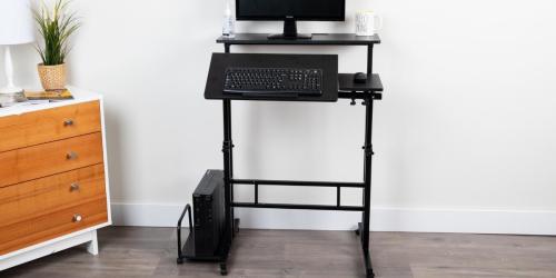 Mobile Sit & Stand Desk Only $39.99 Shipped on Walmart.online (Regularly $100)