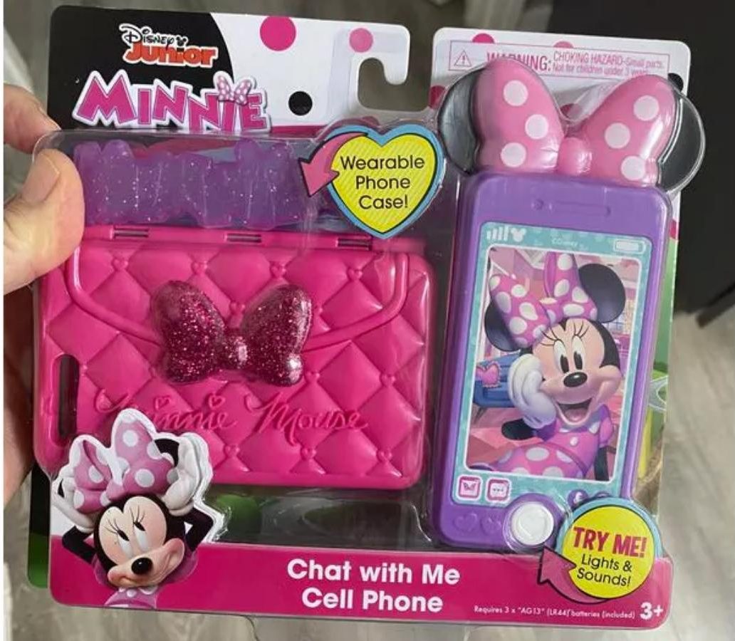 Disney Junior Minnie Mouse Chat with Me Cell Phone Set