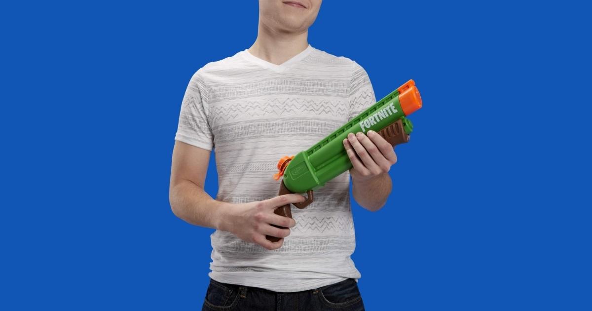 NERF Super Soaker Fortnite Pump SG Water Blaster