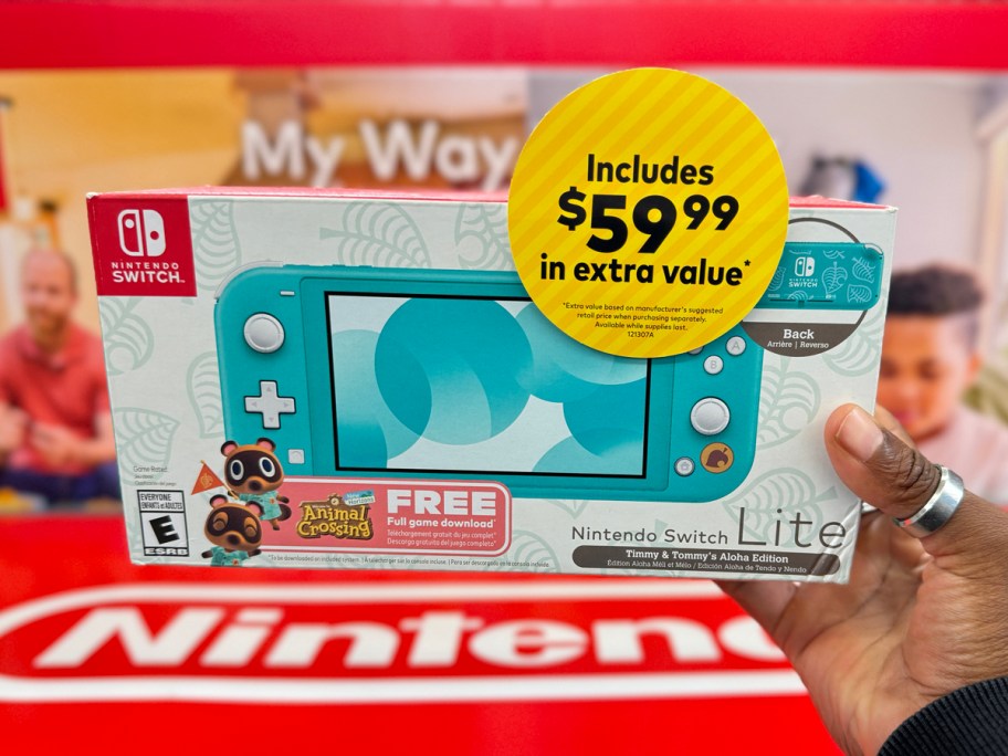 Nintendo Switch Lite Animal Crossing bundle