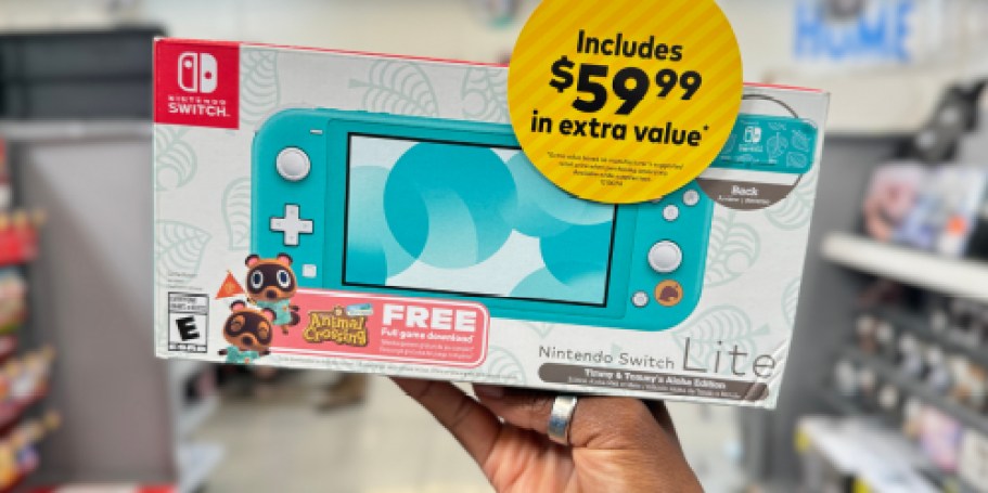 Nintendo Switch Lite w/ Animal Crossing Game Just $159 Shipped on Walmart.online