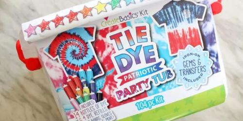 Patriotic Tie-Dye Kit Only $12.98 on Walmart.online | Fun 4th of July Idea