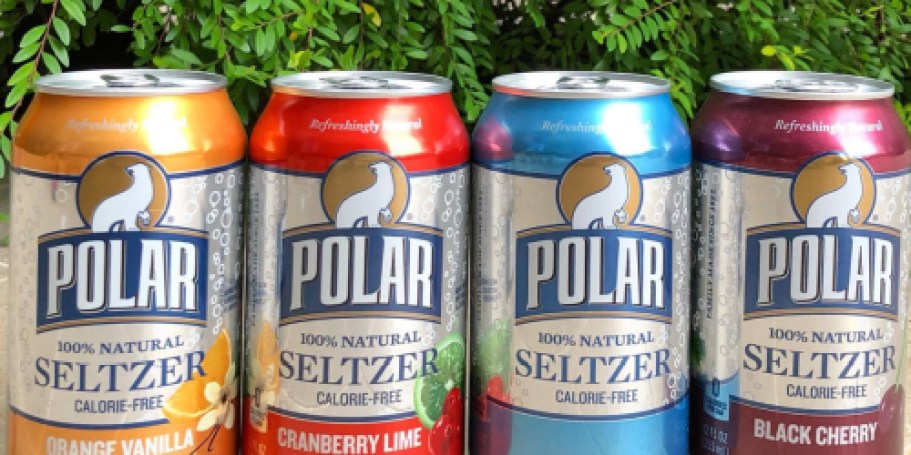 Polar Seltzer Water 18-Pack Only $5 Shipped on Amazon | Sugar & Carb Free