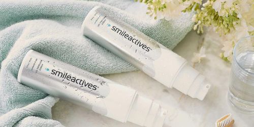 Smileactives Teeth Whitening Gel 2-Pack from $44 Shipped on QVC.online ($360 Value) | Whitens While Brushing