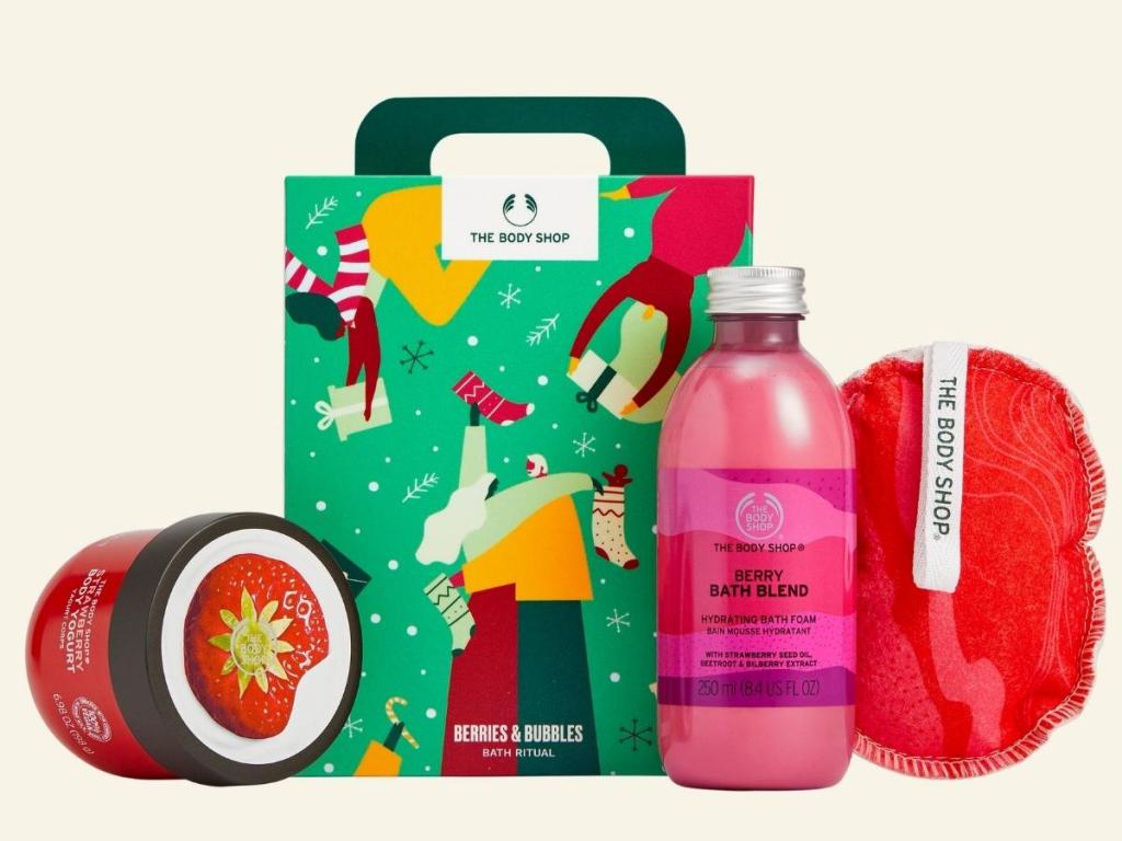 Berries & Bubbles Bath Ritual 3-Piece Gift Set