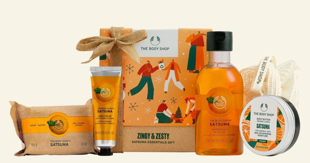 Zingy & Zesty Satsuma Essentials 5-Piece Gift Set