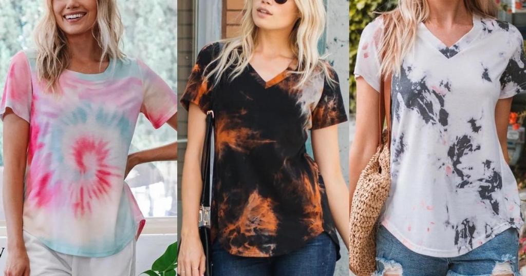 Women's Tie Dye T-Shirts