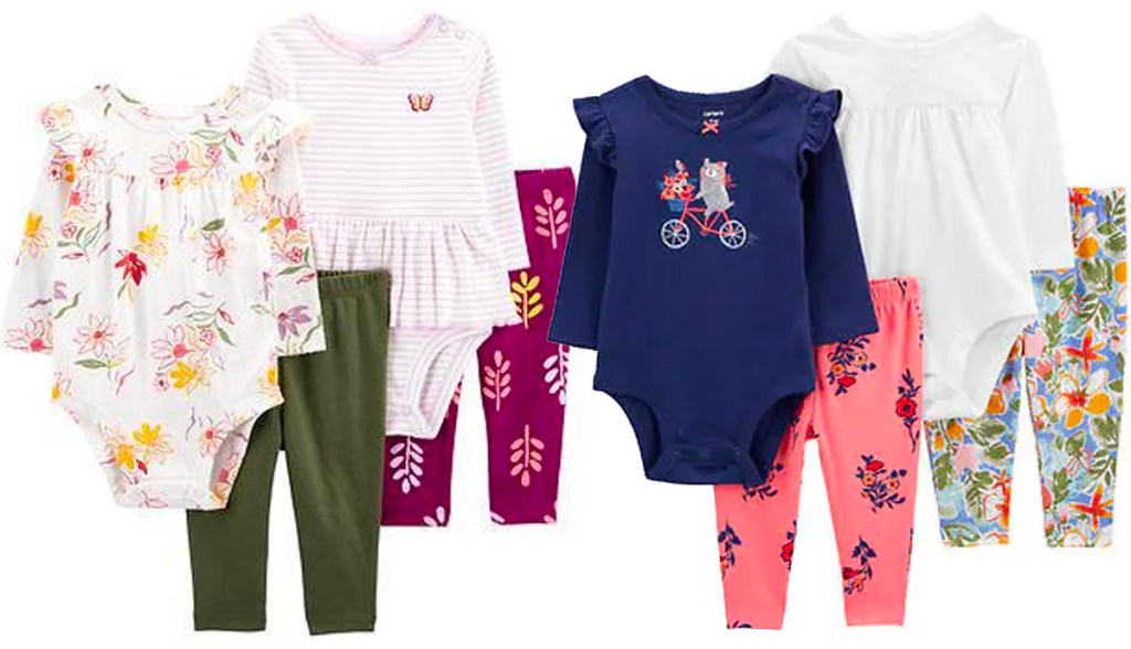 4-piece carters clothes