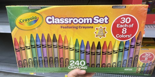 Crayola Classroom Sets JUST $9.97 on Walmart.online (Regularly $20) | Awesome Donation Item