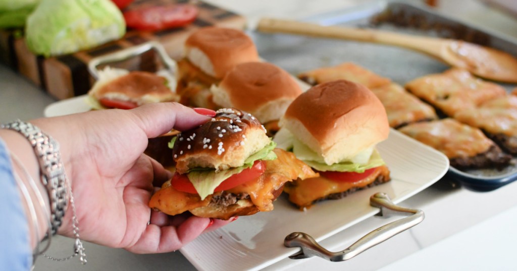 easy cheeseburger sliders