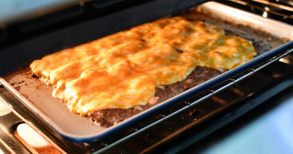 easy sliders on a sheet pan