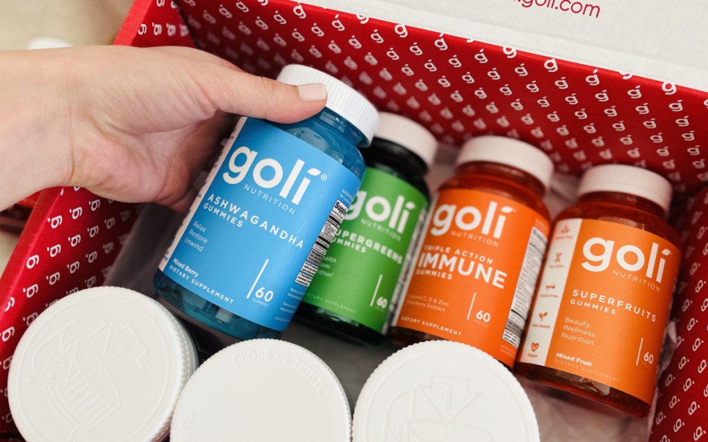 goli gummies in box