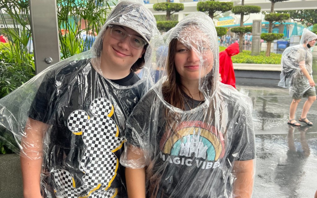 ponchos in disney